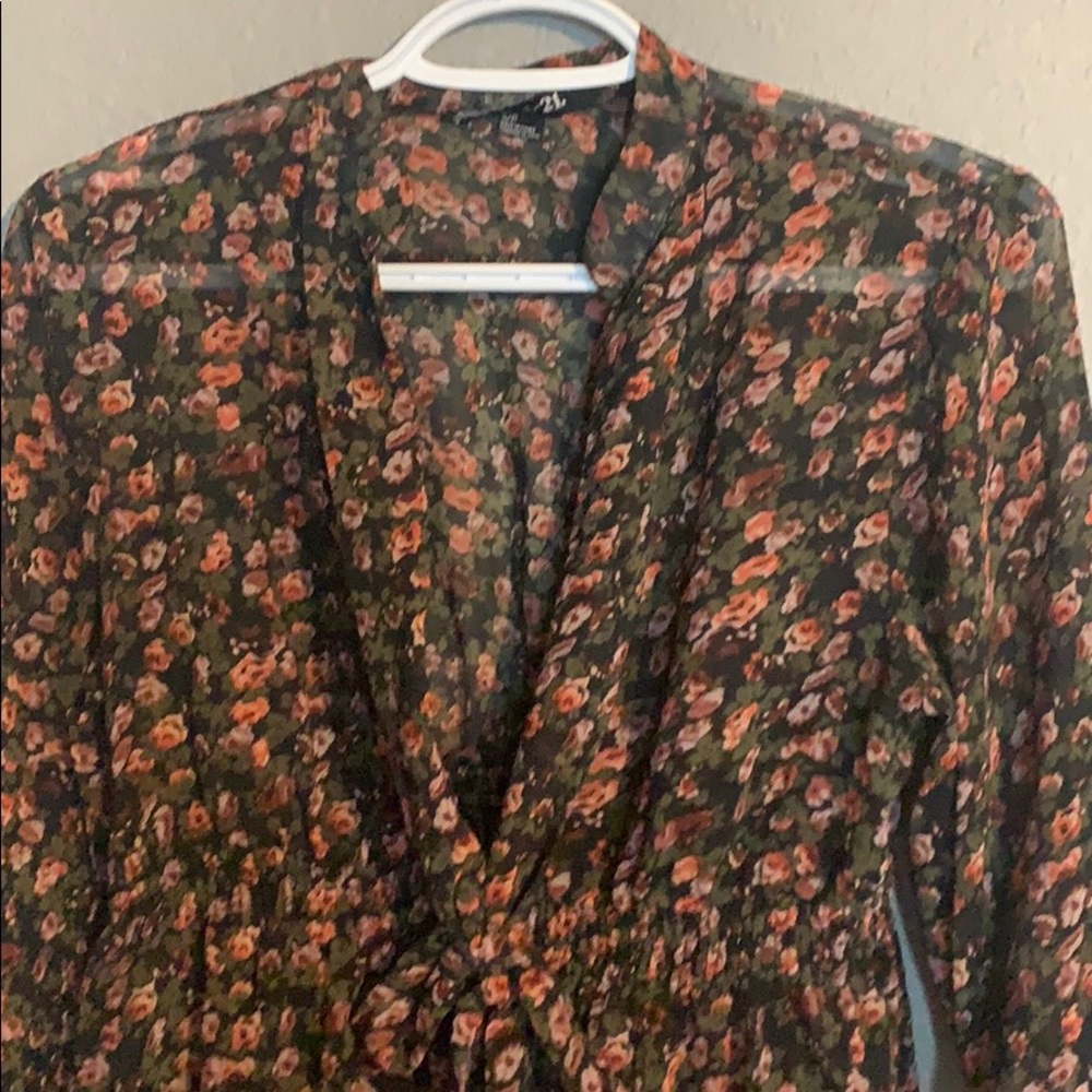 Flower Mini Dress - Picture 3 of 4